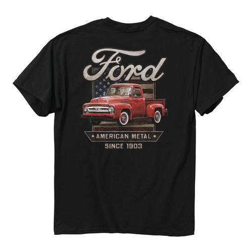 Buck Wear Ford American Metal Vintage Pick Up Truck Mens Graphic T Shirt 3622 Buck Wear Ford American Metal Vintage Pick Up Truck Mens Graphic T Shirt 3622