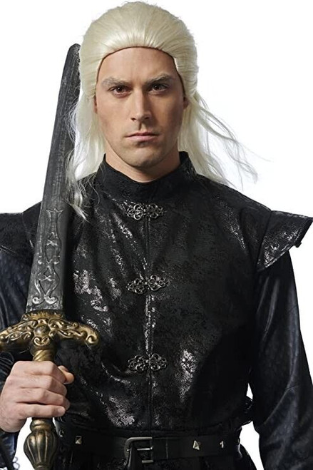 Costume Culture Ancient Prince Mens Game of Thrones Blonde Wig Costume Accessory Costume Culture Ancient Prince Mens Game of Thrones Blonde Wig Costume Accessory