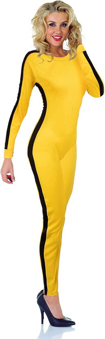 Underwraps Bruce Lee Enter Dragon Womens Yellow Jumpsuit Adult Halloween Costume Underwraps Bruce Lee Enter Dragon Womens Yellow Jumpsuit Adult Halloween Costume