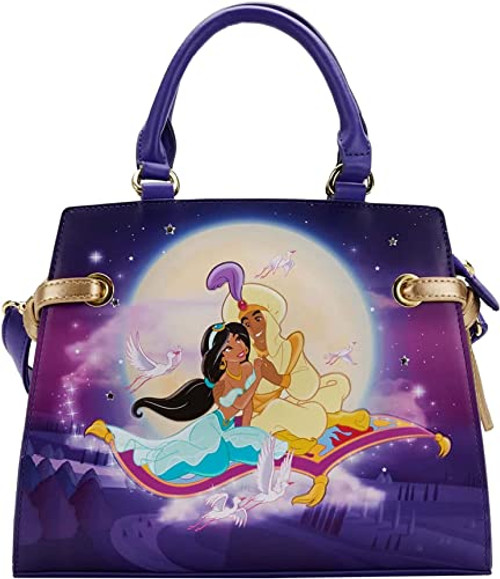 Loungefly Disney Aladdin 30th Anniversary Crossbody Bag Aladdin One Size