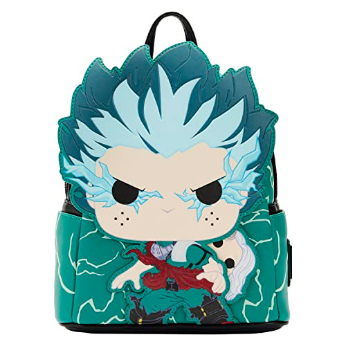 Funko Pop! by Loungefly My Hero Academia Deku Infinity Glow Cosplay Mini Backpack Funko Pop! by Loungefly My Hero Academia Deku Infinity Glow Cosplay Mini Backpack
