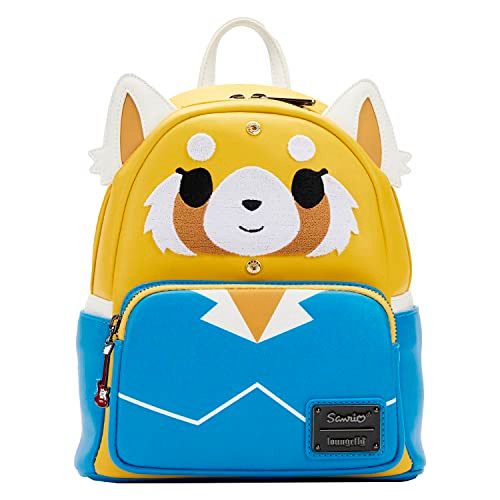 Loungefly Sanrio Aggretsuko Two Face Mini Backpack, Multi, small