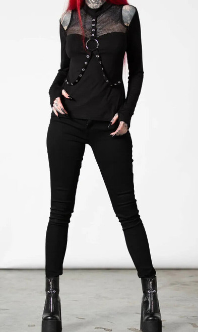 Killstar Steele Bondage Gothic Punk Alternative Straps