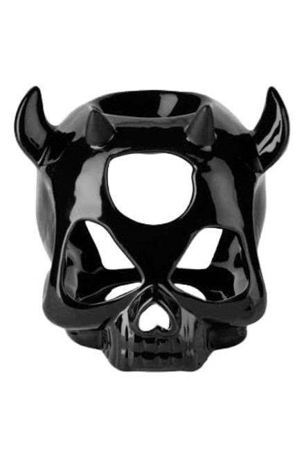 Killstar Ashmedai Wax Warmer Skull Devil Horns Goth Witch Punk Spooky Killstar Ashmedai Wax Warmer Skull Devil Horns Goth Witch Punk Spooky