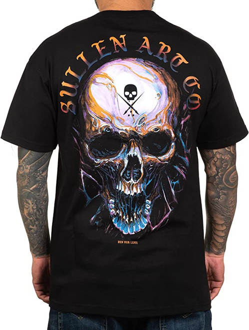 Sullen Men's Ben Hur Tattoo Lifestyle Graphic Standard Tee Black
