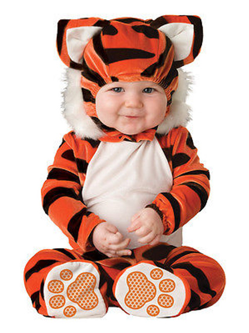 INCHARACTER TIGER TOT CUB ORANGE INFANT COSTUME HALLOWEEN CUTE BABY SIZE S-L INCHARACTER TIGER TOT CUB ORANGE INFANT COSTUME HALLOWEEN CUTE BABY SIZE S-L