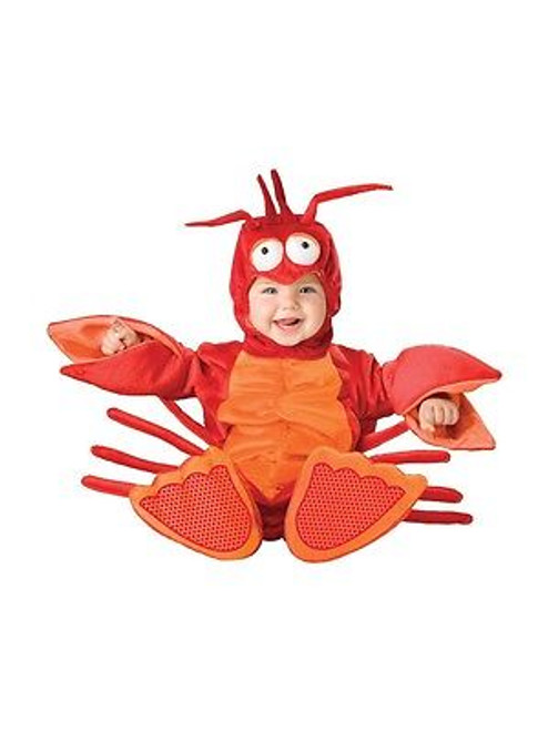 INCHARACTER LIL' LOBSTER CRUSTACEAN INFANT COSTUME HALLOWEEN CUTE BABY SIZE S-L INCHARACTER LIL' LOBSTER CRUSTACEAN INFANT COSTUME HALLOWEEN CUTE BABY SIZE S-L