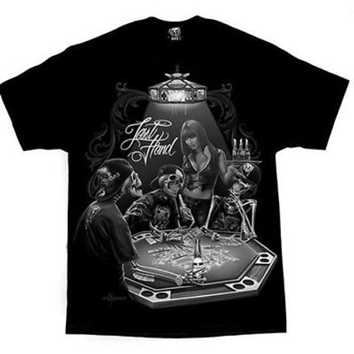 AUTHENTIC DAVID GONZALES DGA LAST HAND POKER GAME GAMBLING MENS T SHIRT M-4XL AUTHENTIC DAVID GONZALES DGA LAST HAND POKER GAME GAMBLING MENS T SHIRT M-4XL