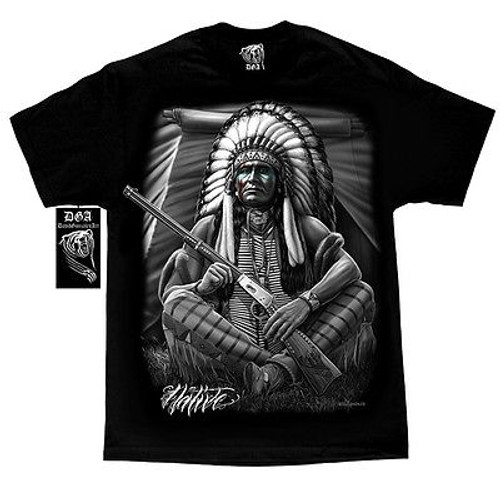 Red indian t shirt Clearance
