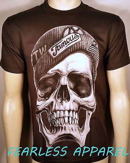 Skull Pile Red Grey Three 6 Mafia Classic Rap Hip Hop Urban Mens T