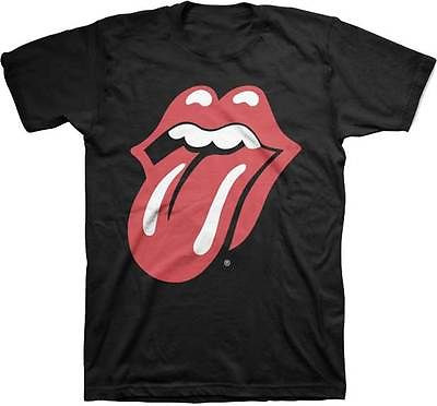 ROLLING STONES CLASSIC BIG TONGUE VINTAGE ROCK BAND GUITAR MUSIC