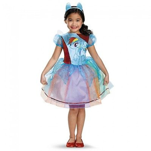 DISGUISE MY LITTLE PONY MLP RAINBOW DASH DELUXE KIDS HALLOWEEN COSTUME GIRLS DISGUISE MY LITTLE PONY MLP RAINBOW DASH DELUXE KIDS HALLOWEEN COSTUME GIRLS