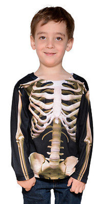 FAUX REAL TODDLER SKELETON HALLOWEEN GHOUL SCARY COSTUME CUTE BABY SIZE 2T-4T FAUX REAL TODDLER SKELETON HALLOWEEN GHOUL SCARY COSTUME CUTE BABY SIZE 2T-4T