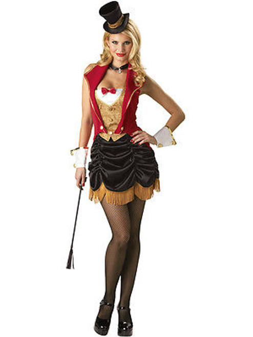 INCHARACTER THREE RING HOTTIE CIRCUS LION TAMER HALLOWEEN COSPLAY ADULT COSTUME