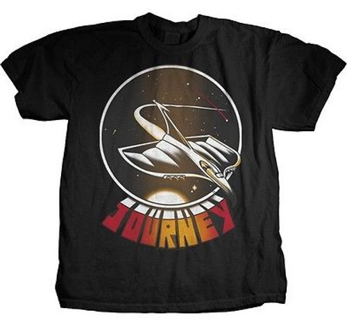 AUTHENTIC JOURNEY SPACESHIP  CLASSIC ROCK T TEE SHIRT S M L XL XXL AUTHENTIC JOURNEY SPACESHIP  CLASSIC ROCK T TEE SHIRT S M L XL XXL
