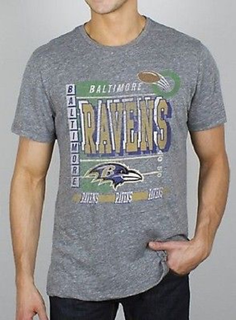 AUTHENTIC JUNK FOOD BALTIMORE RAVENS TOUCHDOWN FOOTBALL MEN T SHIRT S-2XL AUTHENTIC JUNK FOOD BALTIMORE RAVENS TOUCHDOWN FOOTBALL MEN T SHIRT S-2XL