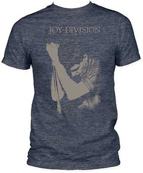 AUTHENTIC JOY DIVISION IAN CURTIS SOFT HEATHER SLIM FIT T SHIRT S M L XL 2XL AUTHENTIC JOY DIVISION IAN CURTIS SOFT HEATHER SLIM FIT T SHIRT S M L XL 2XL