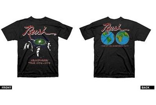 RUSH HEMISPHERES WORLD TOUR 1978 MUSIC ROCK PROGRESSIVE BAND TEE SHIRT S-2XL RUSH HEMISPHERES WORLD TOUR 1978 MUSIC ROCK PROGRESSIVE BAND TEE SHIRT S-2XL