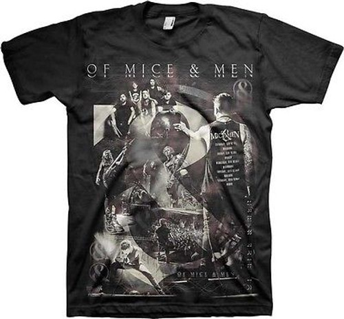 OF MICE AND MEN 2014 PHOTO METALCORE METAL CORE MUSIC SHIRT S-2XL OF MICE AND MEN 2014 PHOTO METALCORE METAL CORE MUSIC SHIRT S-2XL
