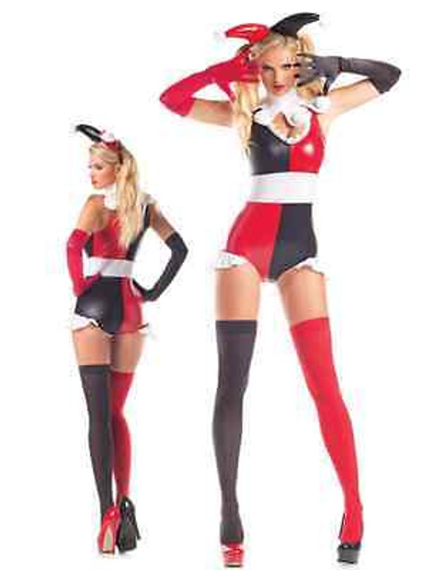 PARTY KINGS BATMAN JOKER EVIL LITTLE HARLEQUIN SEXY WOMENS HALLOWEEN COSTUME PARTY KINGS BATMAN JOKER EVIL LITTLE HARLEQUIN SEXY WOMENS HALLOWEEN COSTUME