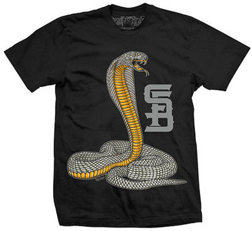  Cobra Kai Black Cobra T-Shirt : Clothing, Shoes & Jewelry