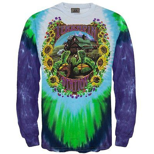 Grateful Dead - Terrapin Station Tie Dye T-Shirt - Mushroom New Orleans