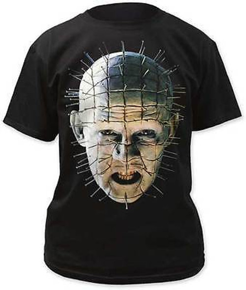 HELLRAISER COLOR CLOSE-UP FACE LOGO METAL ROCK WELSH MUSIC BAND T SHIRT S-2XL