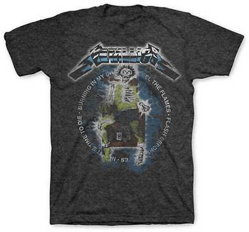 METALLICA ELECTRIC CHAIR SONGS GUITAR PUNK HEAVY METAL MUSIC BAND T SHIRT S-2XL METALLICA ELECTRIC CHAIR SONGS GUITAR PUNK HEAVY METAL MUSIC BAND T SHIRT S-2XL