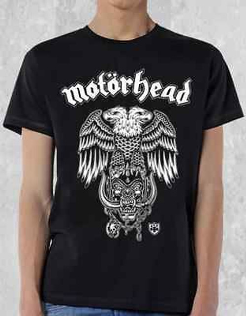 MOTORHEAD HIRO DOUBLE EAGLE BIRD WINGS ROCK MUSIC BAND T SHIRT S-2XL MOTORHEAD HIRO DOUBLE EAGLE BIRD WINGS ROCK MUSIC BAND T SHIRT S-2XL