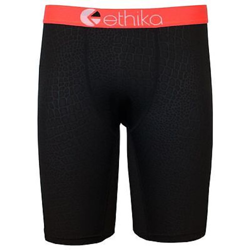 ETHIKA THE STAPLE FIT INFARED PYTHON MEN UNDERWEAR NO RISE BOXER SHORTS BRIEFS