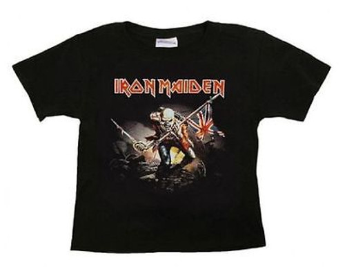 IRON MAIDEN TROOPER HEAVY METAL MUSIC BAND ROCK ROLL EDDIE  CHILD TODDLER 2T-4T IRON MAIDEN TROOPER HEAVY METAL MUSIC BAND ROCK ROLL EDDIE  CHILD TODDLER 2T-4T