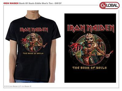 Iron Maiden Book Of Souls Eddie Heavy Metal Rock Band Printed Black Shirt S-2Xl Iron Maiden Book Of Souls Eddie Heavy Metal Rock Band Printed Black Shirt S-2Xl