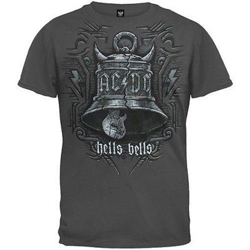 AUTHENTIC AC/DC BIG BELLS HARD ROCK MUSIC ANGUS BAND T TEE SHIRT M L XL 2XL AUTHENTIC AC/DC BIG BELLS HARD ROCK MUSIC ANGUS BAND T TEE SHIRT M L XL 2XL