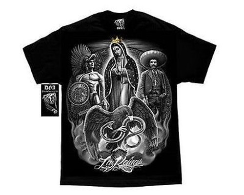 David Gonzales Artwork Dga La Reina Queen Mexican West Coast Mens T Tee Shirt David Gonzales Artwork Dga La Reina Queen Mexican West Coast Mens T Tee Shirt