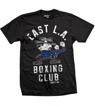 Cartel Ink East La Boxing Club Fighter Biker Tattoo Punk
