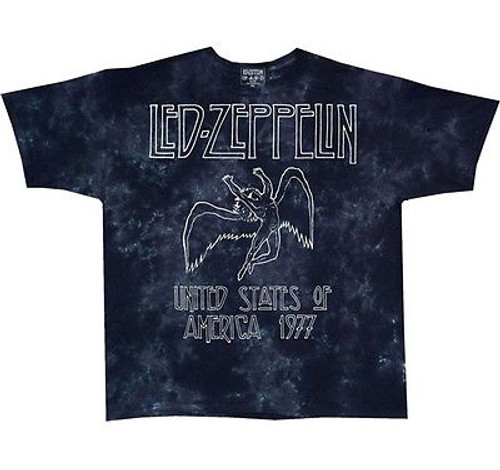 LED ZEPPELIN USA TOUR 1977 77' ENGLISH CLASSIC ROCK MUSIC T TEE SHIRT M-2XL LED ZEPPELIN USA TOUR 1977 77' ENGLISH CLASSIC ROCK MUSIC T TEE SHIRT M-2XL