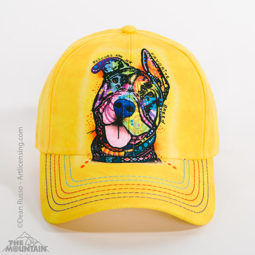 The Mountain Dean Russo Rescues Favorite Breed Animal Velcro Strapback Hat 944178