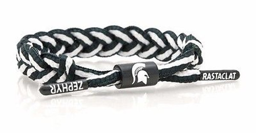 Rastaclat NCAA Michigan State Spartans Heritage Shoelace Bracelet MCSBRC001