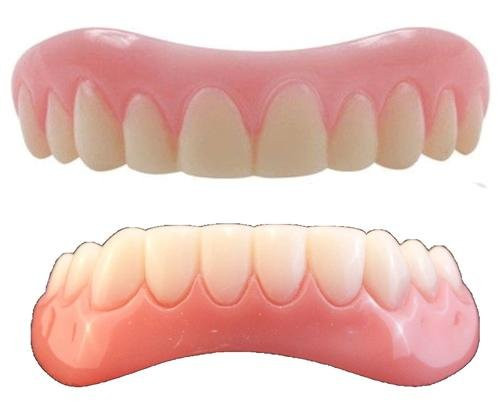 Instant Smile Veneer Set with Medium Top Set of White Teeth and Bottom Set of White Teeth with 2 Extra Pkgs Thermal Beads Instant Smile Veneer Set with Medium Top Set of White Teeth and Bottom Set of White Teeth with 2 Extra Pkgs Thermal Beads