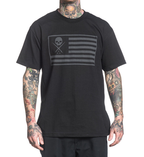 Sullen Pride USA Flag Patriot Tattoo Urban Ink Punk Military Mens Shirt SCM1019 Sullen Pride USA Flag Patriot Tattoo Urban Ink Punk Military Mens Shirt SCM1019