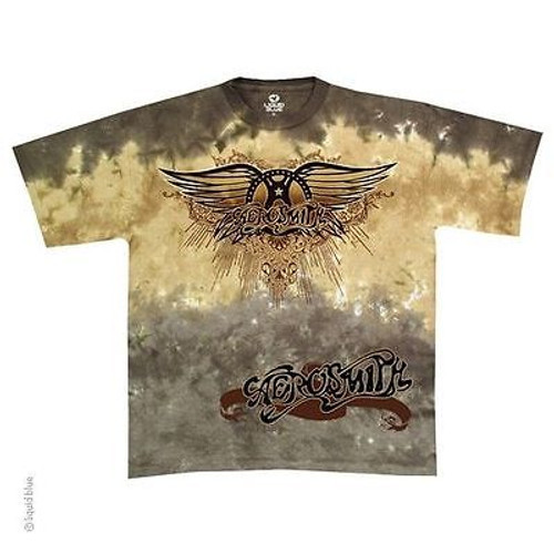 Aerosmith Ray Logo Classic Music Rock Band Metal Tie Dye Mens Tee Shirt M-2Xl Aerosmith Ray Logo Classic Music Rock Band Metal Tie Dye Mens Tee Shirt M-2Xl