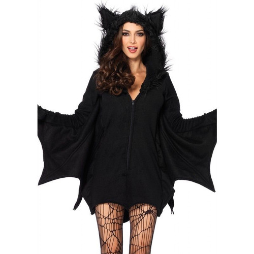 Leg Avenue Cozy Bat Wings Plush Furry Goth Adult Women's Halloween Costume 85311 Leg Avenue Cozy Bat Wings Plush Furry Goth Adult Women's Halloween Costume 85311