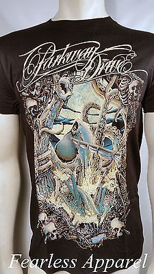 Parkway Drive Band Kraken Octopus Anchor Skull Rock Metalcore T Tee Shirt S-2Xl
