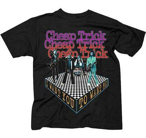 Cheap Trick I Want You To Want Me Rock Band Metal Punk Hard Rock Tee Shirt S-2Xl Cheap Trick I Want You To Want Me Rock Band Metal Punk Hard Rock Tee Shirt S-2Xl