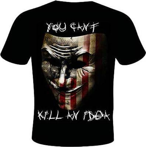 Gda Get Down Art Cant Kill An Idea Anonymous Mask Anarchy Usa Ink T Shirt Dba39 Gda Get Down Art Cant Kill An Idea Anonymous Mask Anarchy Usa Ink T Shirt Dba39