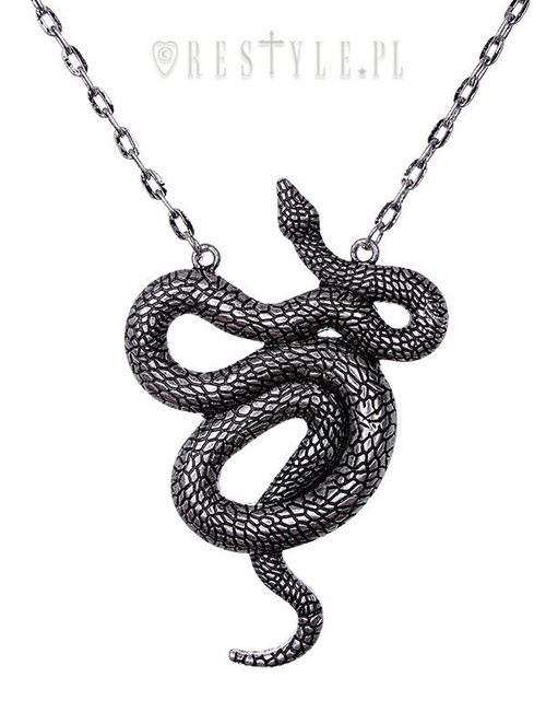 Restyle Snake Serpent Satanic Witchcraft Gothic Occult Pendant Charm Necklace Restyle Snake Serpent Satanic Witchcraft Gothic Occult Pendant Charm Necklace