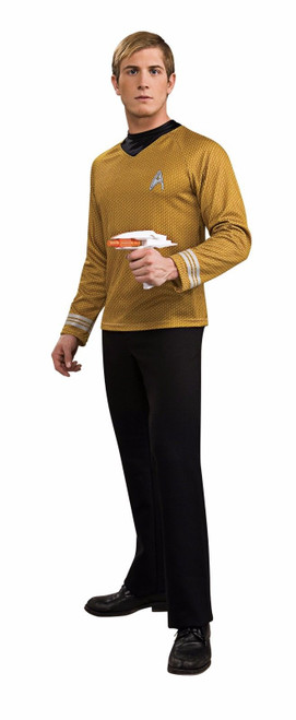 Rubies Deluxe Captain Kirk Enterprise Adult Mens Halloween Costume 887366 Rubies Deluxe Captain Kirk Enterprise Adult Mens Halloween Costume 887366