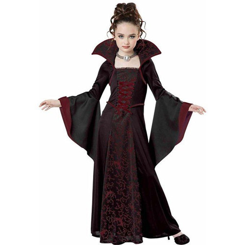 California Costumes Royal Vampire Folklore Child Girls Halloween Costume 00536 California Costumes Royal Vampire Folklore Child Girls Halloween Costume 00536