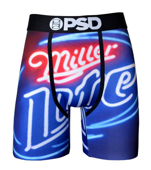 PSD Underwear Miller Neon Lights Bar Beer Lite Urban Mens Boxer Griefs 21710010