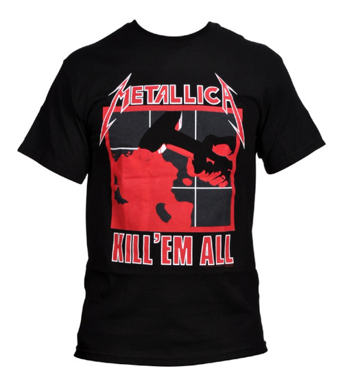 Metallica Unisex Shirt, Distressed Guitar Tee, Vintage Band